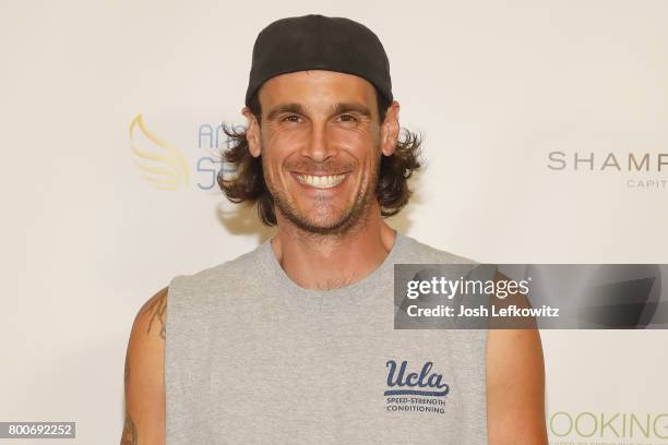 Former NFL player Chris Kluwe attends the 3rd Annual Celebrity Wheelchair Basketball Game at the John Wooden Center on June 24, 2017 in Los Angeles,...