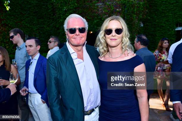 Roger Ferris and Wendy Ferris attend Maison Gerard Presents Marino di Teana: A Lifetime of Passion and Expression at Michael Bruno and Alexander...
