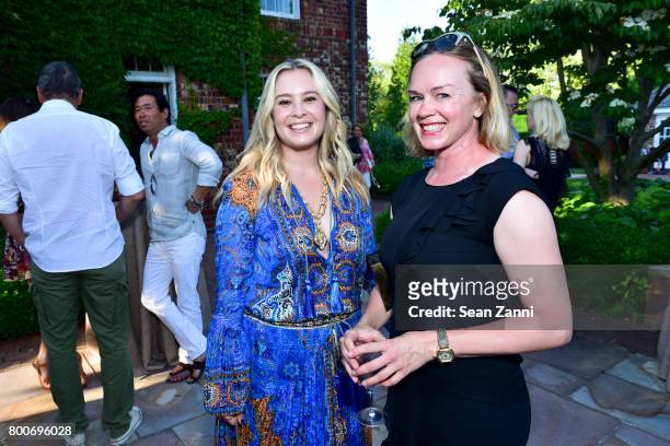 Jacqueline Sewell and Kimberly Von Koontz attend Maison Gerard Presents Marino di Teana: A Lifetime of Passion and Expression at Michael Bruno and...