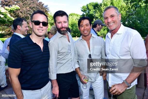 Justin Belmont, Jeffrey Caldwell, Matthew Yee and Vicente Wolf attend Maison Gerard Presents Marino di Teana: A Lifetime of Passion and Expression at...