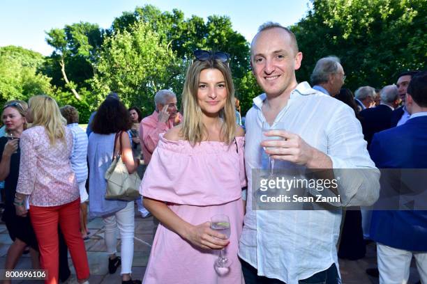 Vera Shaban and Paul Watt attend Maison Gerard Presents Marino di Teana: A Lifetime of Passion and Expression at Michael Bruno and Alexander...