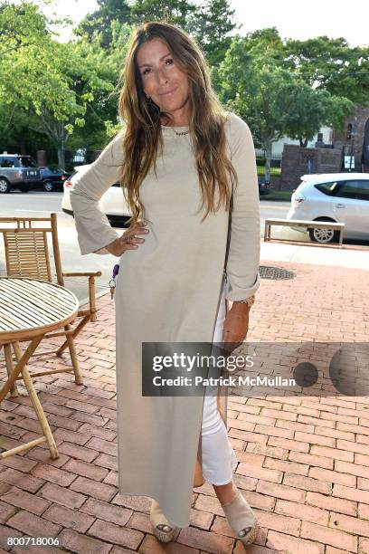 Jennifer Miller attends Lisa Jackson & David Chines hosts LJ Cross, Rose & Shopping Party at Copious Row at Copious Row on June 24, 2017 in...