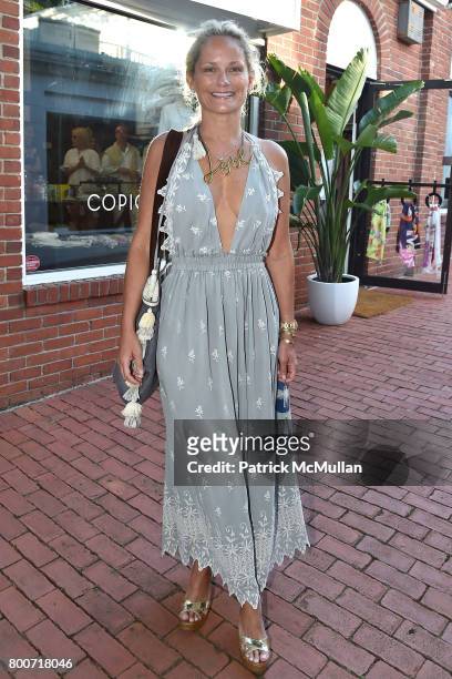 Heather Mnuchin attends Lisa Jackson & David Chines hosts LJ Cross, Rose & Shopping Party at Copious Row at Copious Row on June 24, 2017 in...