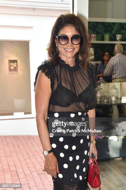 Caroline Hirsch attends Lisa Jackson & David Chines hosts LJ Cross, Rose & Shopping Party at Copious Row at Copious Row on June 24, 2017 in...