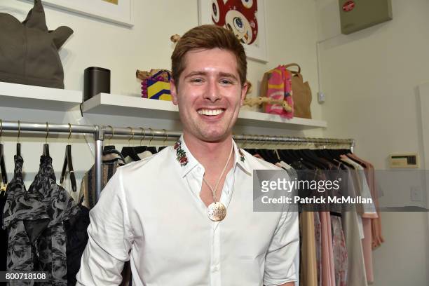 Zachary Zimmerman attends Lisa Jackson & David Chines hosts LJ Cross, Rose & Shopping Party at Copious Row at Copious Row on June 24, 2017 in...