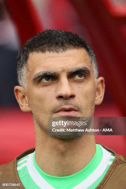 Vladimir Gabulov of Russia during the FIFA Confederations Cup Russia 2017 Group A fixture between Mexico and Russia at Kazan Arena on June 24, 2017...