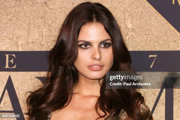 Fashion Model Bojana Krsmanovic attends the 2017 MAXIM Hot 100 Party at The Hollywood Palladium on June 24, 2017 in Los Angeles, California.