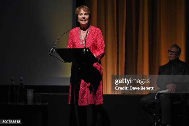 Dame Penelope Wilton attends the BFI Southbank's tribute to Sir John Hurt on June 25, 2017 in London, England.