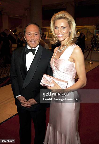 Singer Paul Anka, Anna attend the Canadian Songwriters Hall of Fame Gala at Le Royal Meridien King Edward Hotel in Toronto, Canada on February 29,...