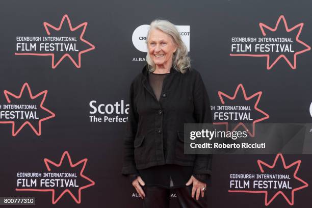 Actress Karin Bertling attends a photocall for the European Premiere of 'Let Me Go' during the 71st Edinburgh International Film Festival at...