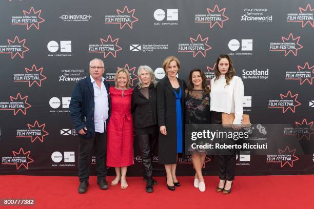 Producers David Broder, producer Lizzie Pickering, actress Karin Bertling, actress Juliet Stevenson, director and writer Polly Steele and actress...