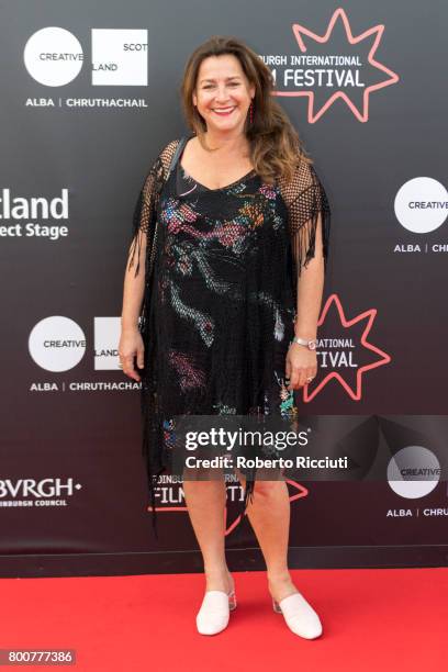 Director and writer Polly Steele attends a photocall for the European Premiere of 'Let Me Go' during the 71st Edinburgh International Film Festival...