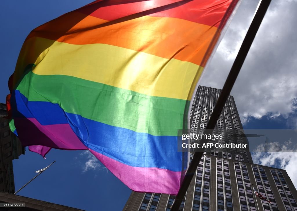 US-NYC-PRIDE-MARCH-homosexuality-demonstration