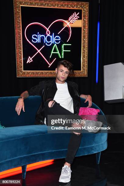 Casey Johnson attends the photocall of MTV's new show "Single AF" at MTV London on June 25, 2017 in London, England.