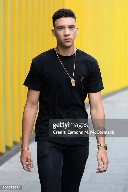 Elliot Crawford attends the photocall of MTV's new show "Single AF" at MTV London on June 25, 2017 in London, England.