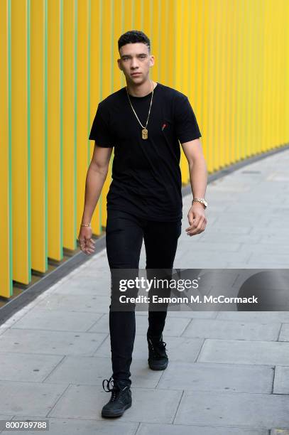 Elliot Crawford attends the photocall of MTV's new show "Single AF" at MTV London on June 25, 2017 in London, England.