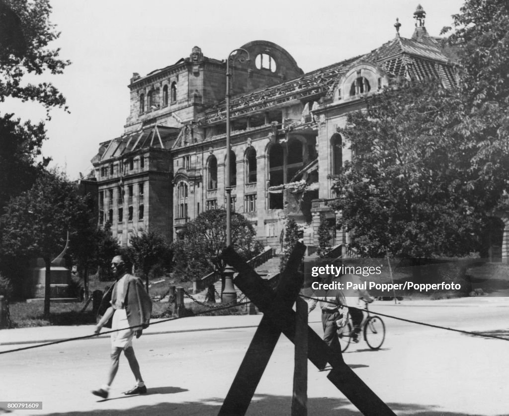 Bomb Damage In Freiburg