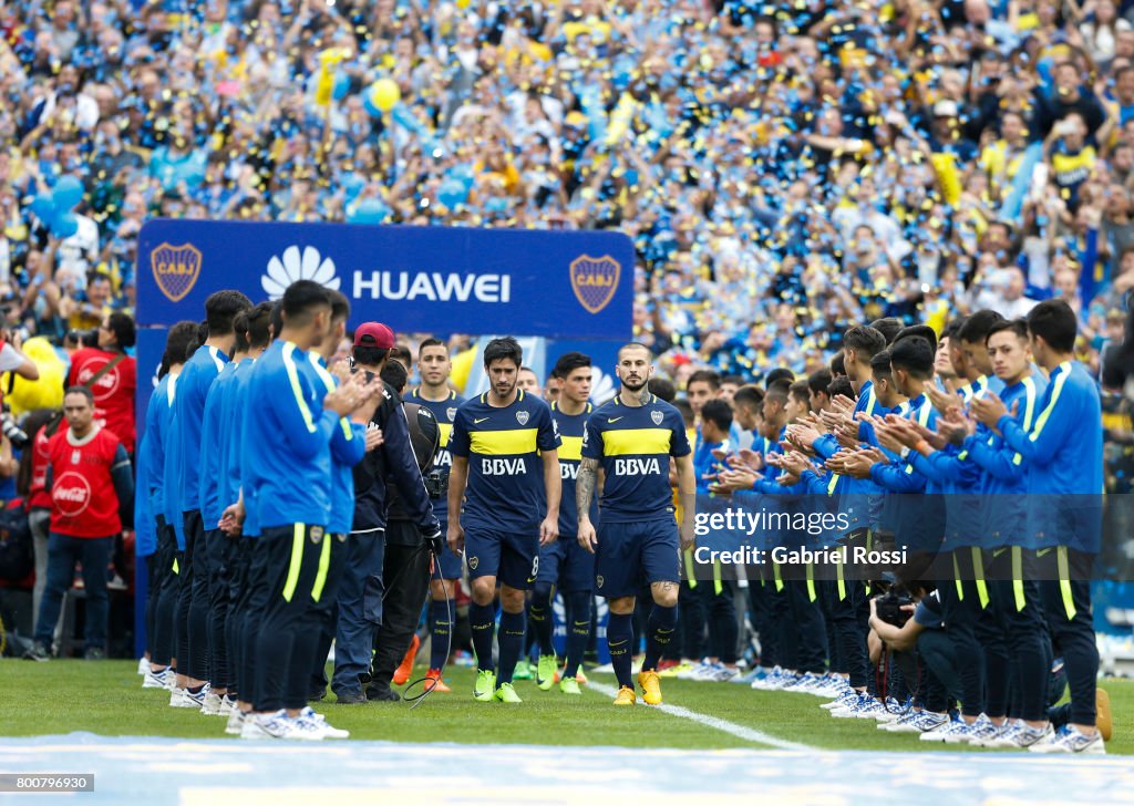 Boca Juniors v Union - Torneo Primera Division 2016/17