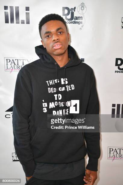 Vince Staples attends His Clebration for 'Big Fish' on June 24, 2017 in Los Angeles, California.