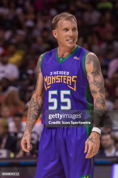 Jason Williams during a BIG3 Basketball League game on June 25, 2017 at Barclays Center in Brooklyn, NY