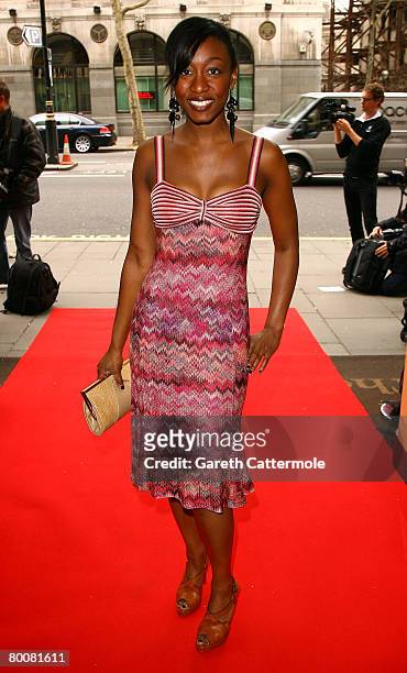 Beverly Knight arrives at the Celebrity Tesco Magazine Mum of The Year Awards held at the Waldorf Hilton Hotel on March 2, 2008 in London, England.