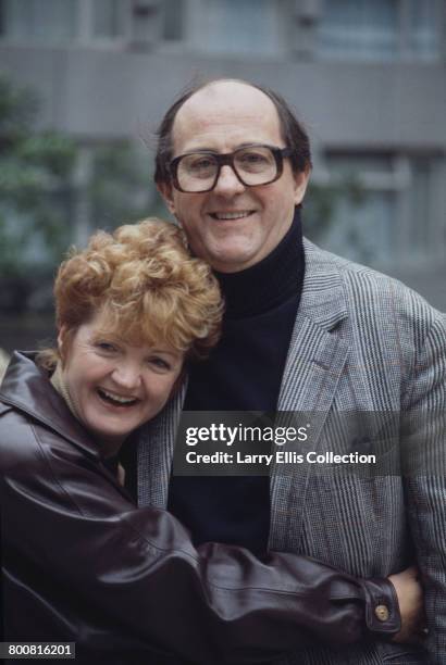 English actors Julia McKenzie and Anton Rodgers , who star together in character as Hester and William Fields in the Thames Television sitcom series...