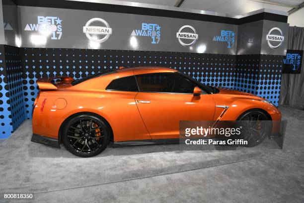 Nissan Car is seen on display at the 2017 BET Awards at Staples Center on June 25, 2017 in Los Angeles, California.