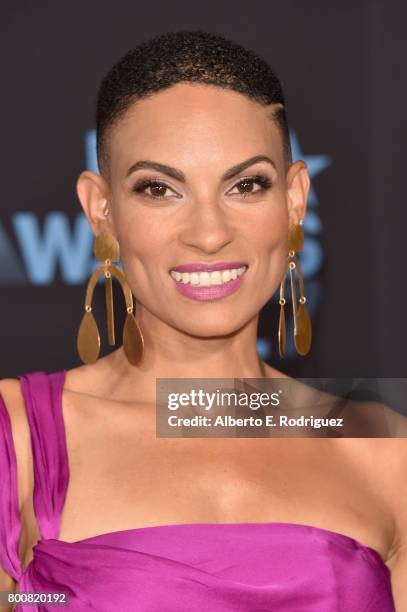 Goapele at the 2017 BET Awards at Microsoft Square on June 25, 2017 in Los Angeles, California.