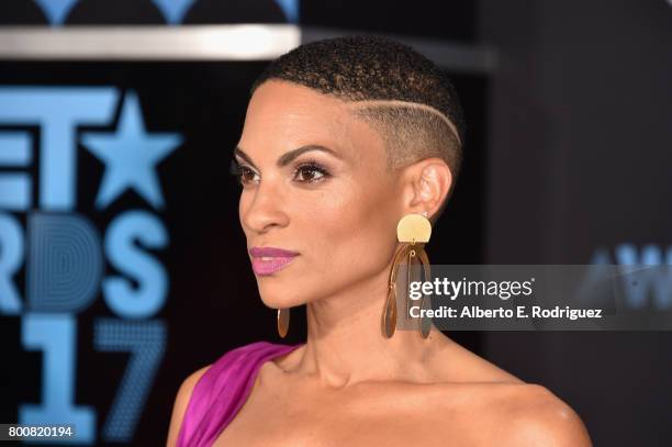 Goapele at the 2017 BET Awards at Microsoft Square on June 25, 2017 in Los Angeles, California.