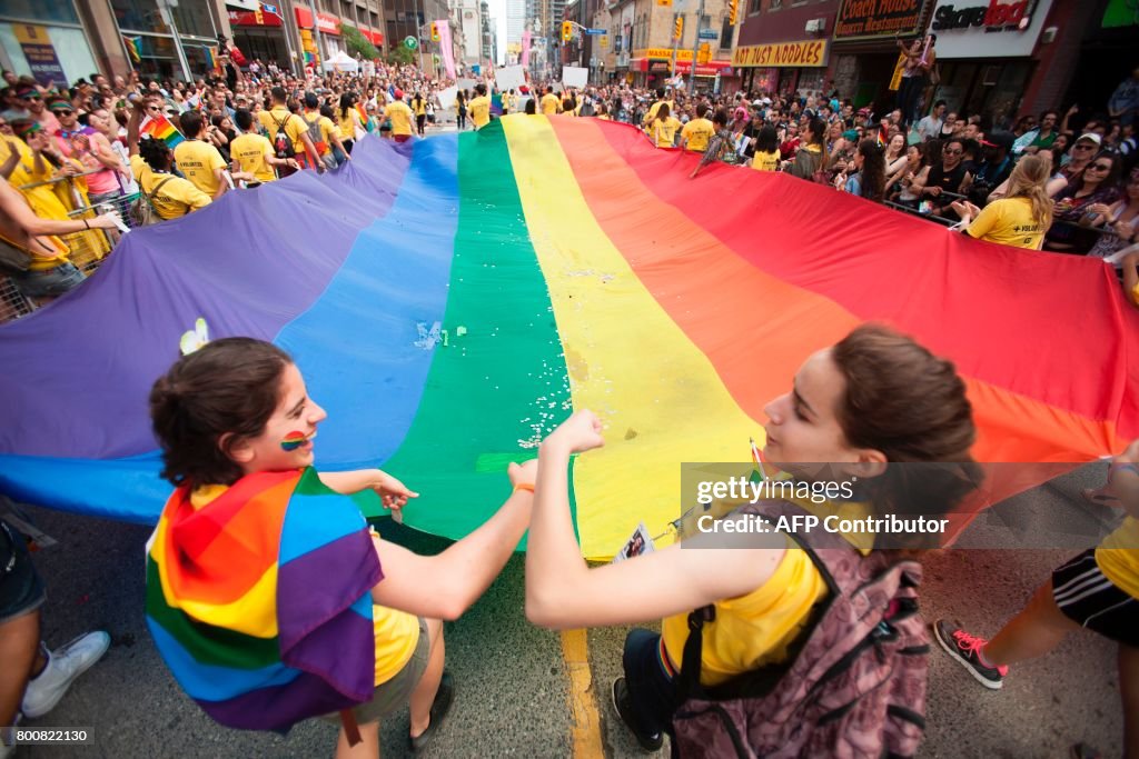 CANADA-LGBT-PRIDE-PARADE