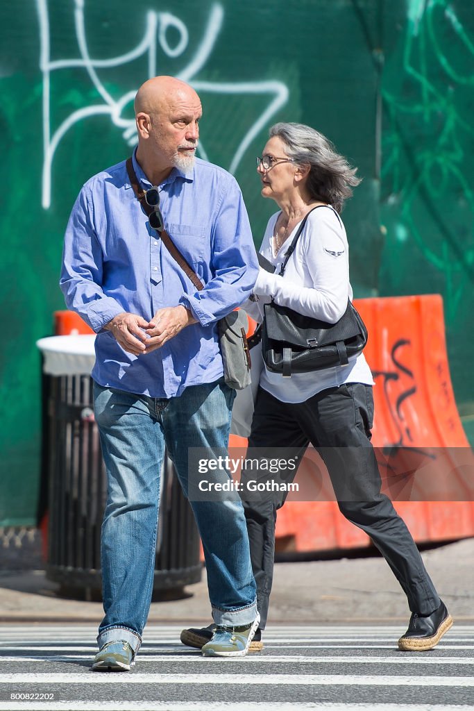Celebrity Sightings in New York City - June 25, 2017