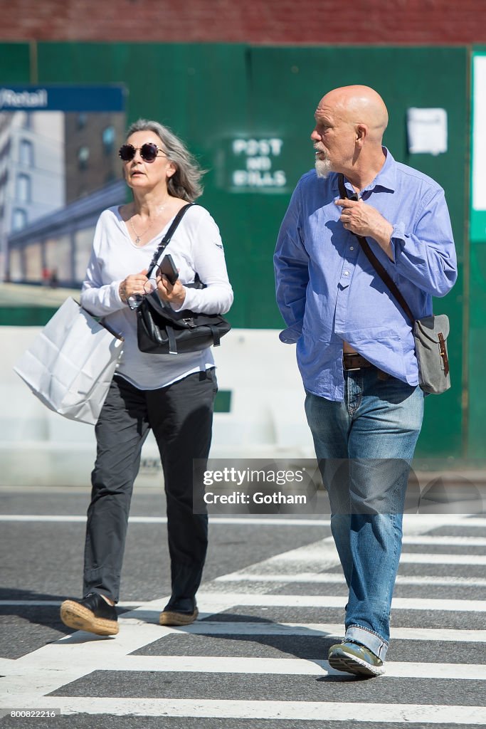 Celebrity Sightings in New York City - June 25, 2017