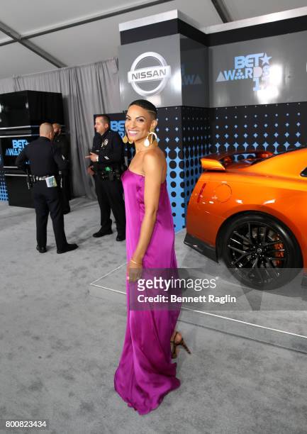 Goapele at the 2017 BET Awards at Staples Center on June 25, 2017 in Los Angeles, California.