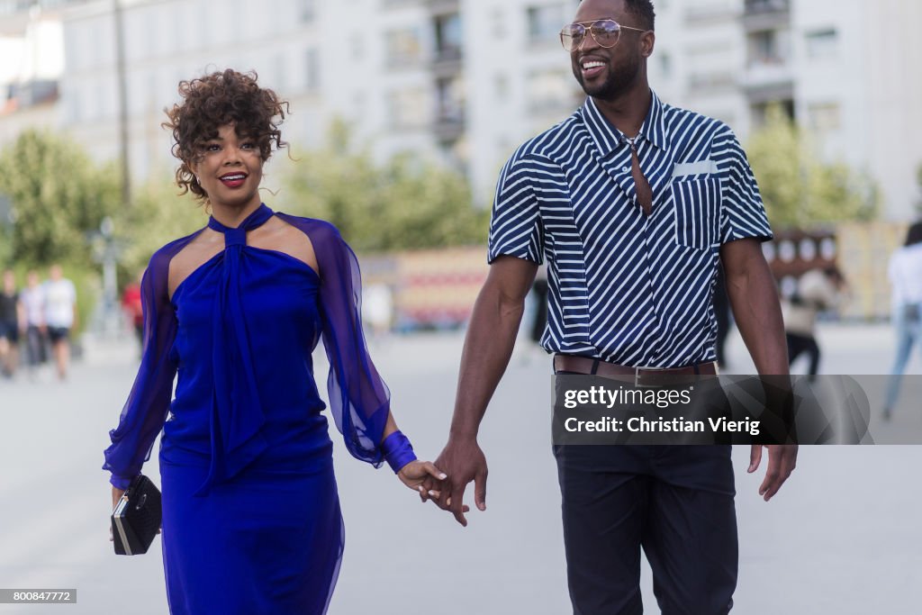 Street Style - Paris Fashion Week - Menswear Spring/Summer 2018 : Day Five