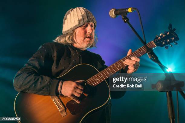 Badly Drawn Boy, real name Damon Gough, performs at Sea Sessions on June 25, 2017 in Bundoran, Co. Donegal, Ireland.