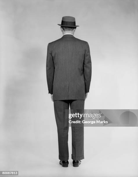 Business Man Rear Business Man Rear View Full Photos and Premium High Res Pictures ...