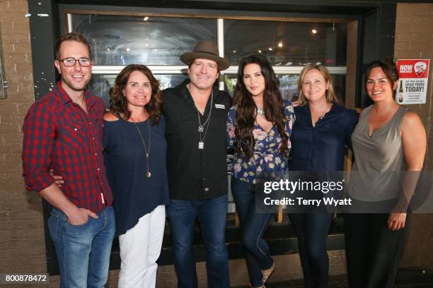 Secretary Tommy Moore,ACM Lifting Lives Music Camp founder Lorie Lytle,Singer-songwriter Jerrod Niemann,Morgan Petek,ACM SVP creative content Lisa...