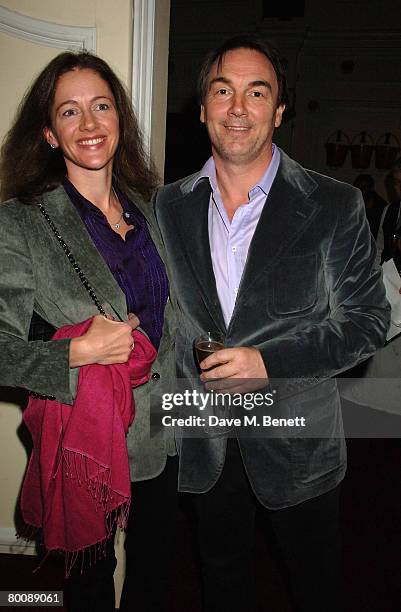 Jane Hardman and Alan Parker arrive at the VIP screening of 'Fade to Black' at the Electric Cinema, Notting Hill on March 2, 2008 in London, England.