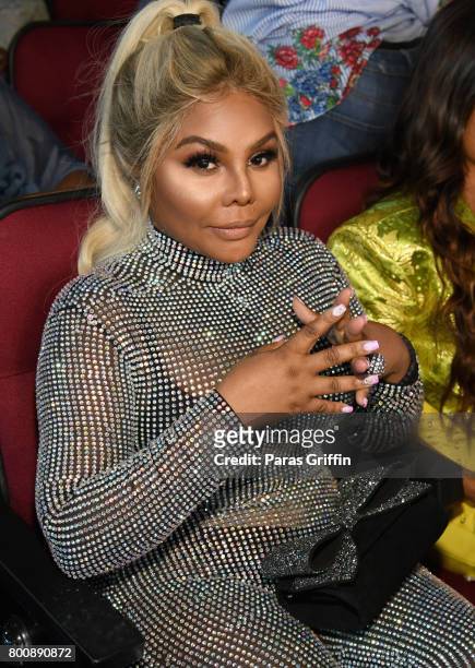 Lil' Kim at 2017 BET Awards at Microsoft Theater on June 25, 2017 in Los Angeles, California.