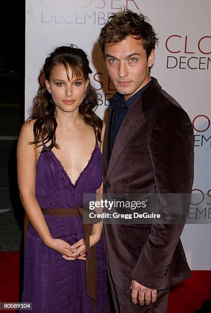 Natalie Portman and Jude Law