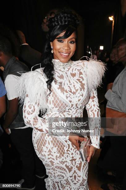 Deelishis backstage at the 2017 BET Awards at Microsoft Theater on June 25, 2017 in Los Angeles, California.