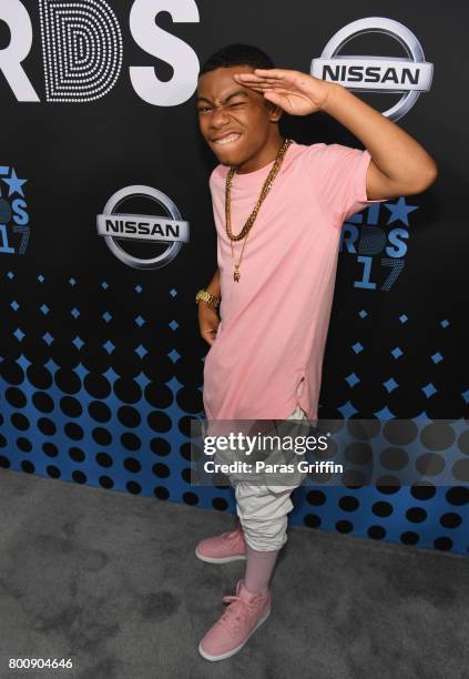 Dante Hoagland at the 2017 BET Awards at Staples Center on June 25, 2017 in Los Angeles, California.