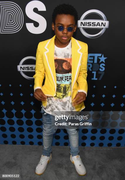 Jahi Di'Allo Winston at the 2017 BET Awards at Staples Center on June 25, 2017 in Los Angeles, California.