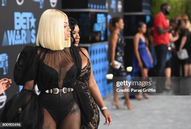 Blac Chyna at the 2017 BET Awards at Microsoft Square on June 25, 2017 in Los Angeles, California.
