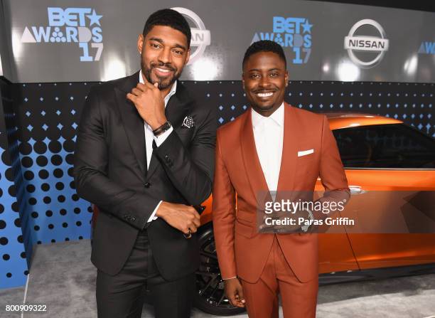 Loren Spratt and Dalen Spratt of the Ghost Brothers at the 2017 BET Awards at Staples Center on June 25, 2017 in Los Angeles, California.