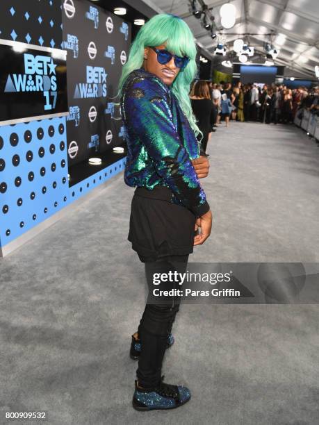 Kwaylon 'BlameItOnKway' Rogers at the 2017 BET Awards at Staples Center on June 25, 2017 in Los Angeles, California.