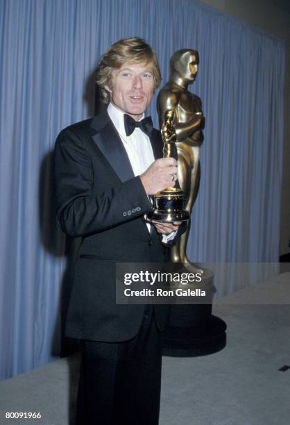 Robert Redford, winner of Best Director for "Ordinary People"