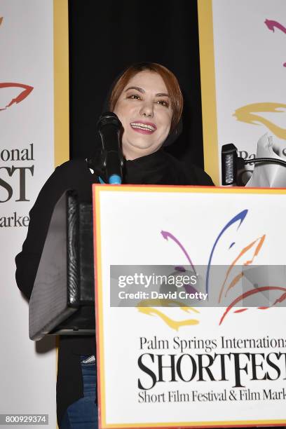 Bita Alahyan attends the 2017 Palm Springs International Festival of Short Films - Awards Ceremony on June 25, 2017 in Palm Springs, California.