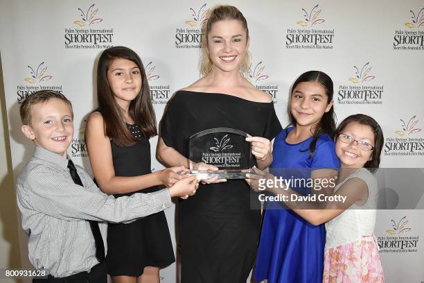 Jessica Grace Smith and Guests attend the 2017 Palm Springs International Festival of Short Films - Awards Ceremony on June 25, 2017 in Palm Springs,...
