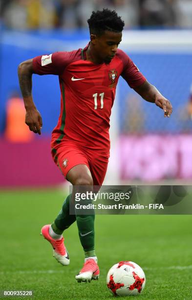 Nelsinho of Portugal in action during the FIFA Confederation Cup Group A match between New Zealand and Portugal at Saint Petersburg Stadium on June...